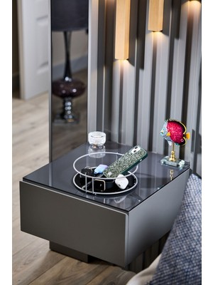 Edora Home Gümüş Banyo Organizer, Pleksi Banyo Düzenleyici - Metal Paslanmaz