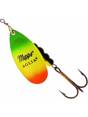 Mepps Aglia Fluo Olta Kaşığı Gökkuşağı No: 2 (4,6)