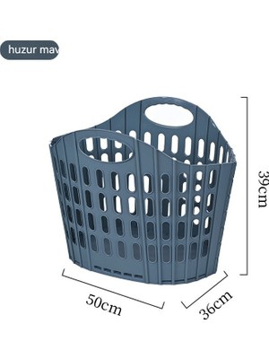 Xiaole Banyo Artefakt Duvar Asılı Çerçeve Kirli Kıyafet Sepeti (Yurt Dışından)