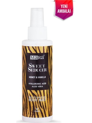 Mara Sweet Seducer Aloe Vera ve Hyalüronik Asit Içeren Vücut Spreyi 150 ml