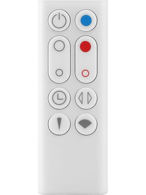 Fiona 1 Renk: Beyaz Malzeme: Dyson Serisi Kanatsız Isıtma ve Soğutma Fanı AM09 Için Uygun Plastik Uzaktan Kumanda, Ayarsız 10J, CR2025 Düğme Pili Olmadan (Yurt Dışından)