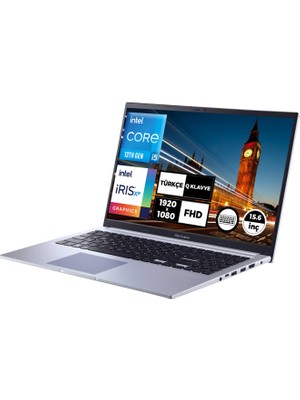 Asus Vivobook 15 Intel Core I5-1235U 16GB 1tb SSD 15.6" Fhd Windows 11 Pro Taşınabilir Bilgisayar X1502ZA-EJ1068015