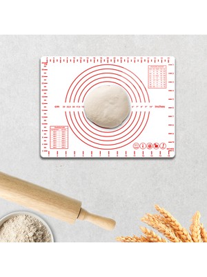 Decorita Cam Hamur Açma Matı | Beyaz | 30CM x 40CM