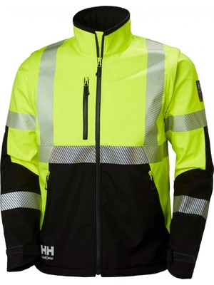 Helly Hansen Workwear Icu Hı Vıs Softshell Işçi Montu -74272
