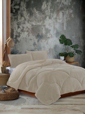 Nanosoft Battal Boy Bej Welsoft Yorgan 220x240