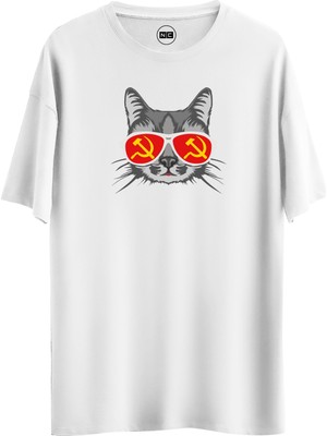 Noicasuale Comu Cat  Tasarım Dijital Baskılı Regular Relax T-Shirt