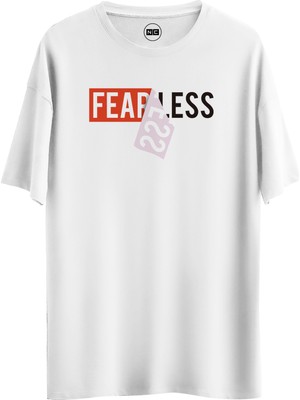 Noicasuale Fearless  Tasarım Dijital Baskılı Regular Relax T-Shirt