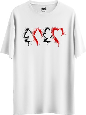 Noicasuale Poker Card  Tasarım Dijital Baskılı Regular Relax T-Shirt