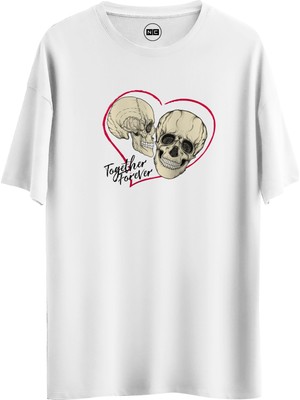 Noicasuale Together Forever  Tasarım Dijital Baskılı Regular Relax T-Shirt