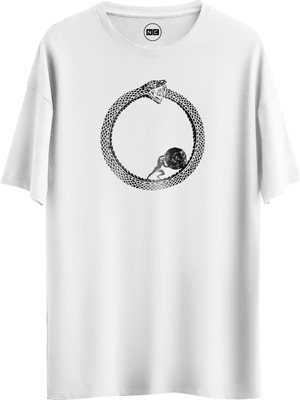 Noicasuale Phylosophy  Tasarım Dijital Baskılı Regular Relax T-Shirt