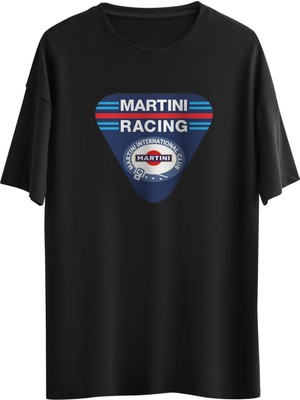 Noicasuale Martini Racing  Tasarım Dijital Baskılı Regular Relax T-Shirt