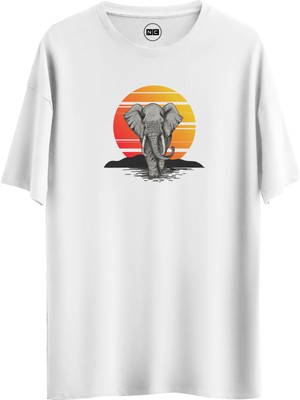 Noicasuale Fil  Tasarım Dijital Baskılı Regular Relax T-Shirt