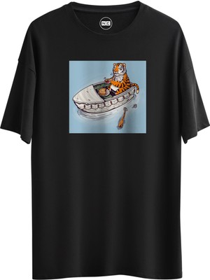 Noicasuale Tiger  Tasarım Dijital Baskılı Regular Relax T-Shirt