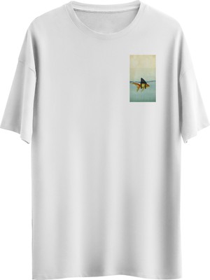 Noicasuale Fish Sea  Tasarım Dijital Baskılı Regular Relax T-Shirt