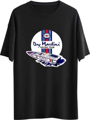 Noicasuale Dry Martini  Tasarım Dijital Baskılı Regular Relax T-Shirt