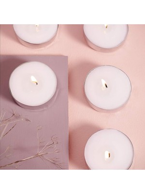 Bolsius Kokulu Tealight Mum, Manolya Kokulu, Pembe Renkli, 18'li Paket, 4 Saatlik Uzun Yan ma Süresi - Ev Mumu - İç Dekorasyon - Doğal Özler - Doğal Vegan Balmumu İçerir - Palmiye Yağı İçermez