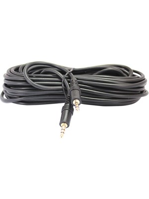 Ayt 3.5 mm Erkek Erkek 10 Metre Stereo Kablo Aux Kablosu Iki Ucu 3.5mm Jack Kablo Ses Kablosu