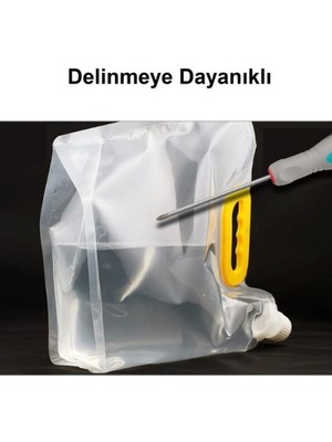 Yıldırımlar Avm Dayanıklı Plastik Içecek Çantası 1 Litre