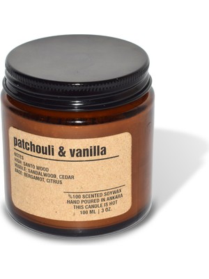 Basement : Kokulu Soya Mum : 200 gr : Patchouli & Vanilla