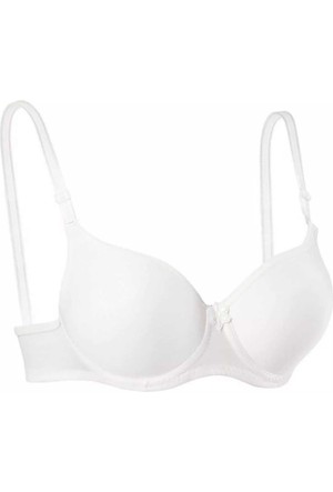 Nurteks 199 Women's White Padded Bra Push-up - Trendyol