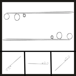 Paslanmaz Çelik Olta Kamış AYAĞI-MAL.424