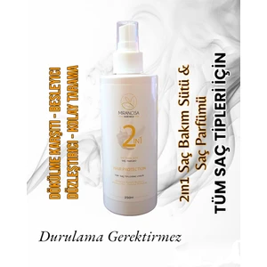 Saç Bakım Sütü & Saç Parfümü 2in1 (Kolajen & Keratin Takviyeli) 250ML