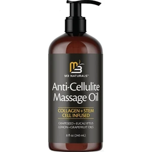 Miyo Life Miyolife M3 Naturals Şeyse Kolajen ve Kök Hücre Içeren Anti Selülit Masaj Yağı-Anti Cellulite Massage Oil