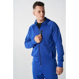 Hmlethan Zip Erkek Mavi Sweatshirt 921769-7788