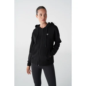Hmlt-ic icona Zip Kadın Siyah Sweatshirt 921774-2001