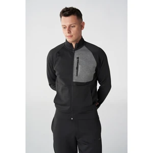 Hmlrandy Zip Erkek Siyah Eşofman Üstü 921819-2001