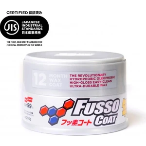 SOFT99 Fusso Coat 12 Aylık Wax Açık Renk Avrupa Versiyon 200GR.