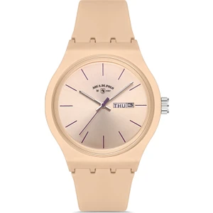 Aqua Di Polo 1987 APWR031807 Bej Unisex Silikon Kol Saati