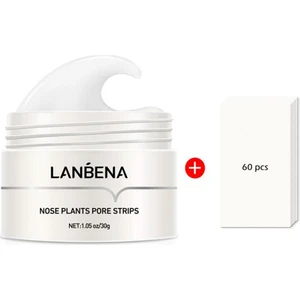 Lanbena 60 Adet Kağıt Burun Maskesi Şerit Temizleyici Cilt Bakımı (Yurt Dışından)