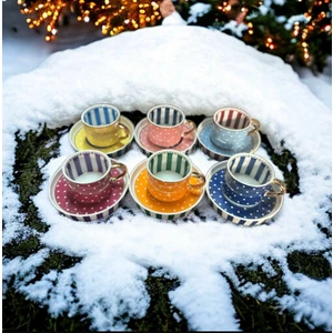 Porselen Türk Kahvesi Fincan Takımı