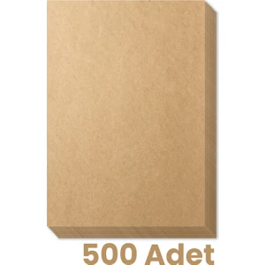 Kraft Oto Paspas Kağıdı 500 Adet - 35X50CM - 120G Kalın Karton Baskısız Boş