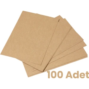 Kraft Oto Paspas Kağıdı 100 Adet - 35 x 50 cm - 120 g Kalın Karton Baskısız Boş