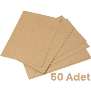 Kraft Oto Paspas Kağıdı 50 Adet - 35X50CM - 120G Kalın Karton Baskısız Boş