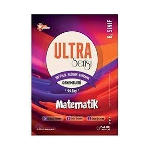 Palme Yayıncılık 8. Sınıf Ultra Serisi Matematik Denemeleri