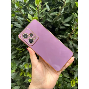 Vip Case Xiaomi Redmi Note 12 Pro (5g) Gold Kenarlı Parlak Kamera Korumalı Bark Kılıf