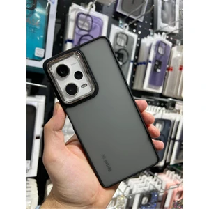 Vip Case Xiaomi Redmi Note 12 Pro (5g) Arkası Buzlu Şeffaf Hassas Düğme Kamera Çıkıntılı Sert Mat Perfect