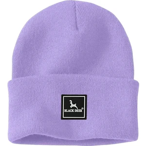 Black Deer Kışlık Bere Şapka Düz Logolu Yumuşak Triko Basic Akrilik Beanie