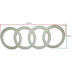 Audı A3-A4-A6 On Panjur Logo Arma Boyasız Amblem Modifiye 8K0853605