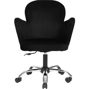 Krom Metal Ayaklı Ofis Çocuk Odası Çalışma Sandalyesi (Ayarlanabilir) Kelebek