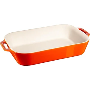 Seramik Fırın Kabı Turuncu 27*20Cm