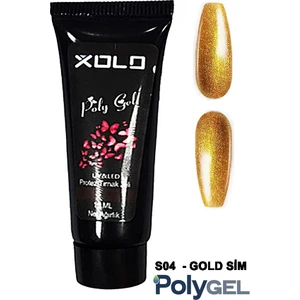 Simli Seri Polygel Protez Tırnak Oje Kalıcı Akrilik Jel Polijel Poly Gel 15ML