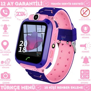 Q12 LBS Konumlu Akıllı Çocuk Takip Saati Sim Kartlı Arama, Kameralı, Gizli Dinleme Özellikli