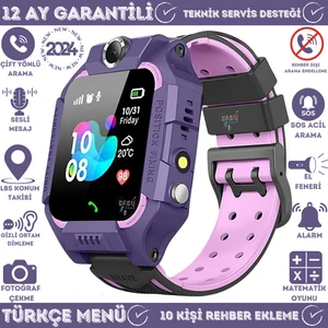 Q19 LBS Konumlu Akıllı Çocuk Takip Saati Sim Kartlı Arama, Kameralı, Gizli Dinleme Özellikli