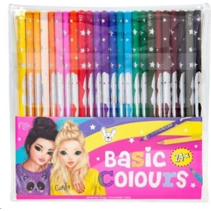 Top Model Renkli Kurşun Kalem Seti 24 Renk Canlı ve Yüksek Kalite 046710_a