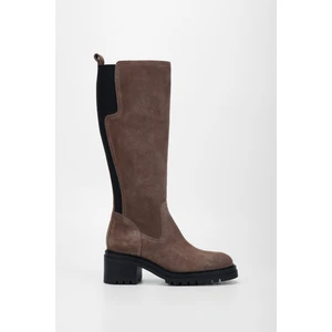 Kadın Vizon Süet Deri Çizme 957 40304 Bn Cızme SK23/24