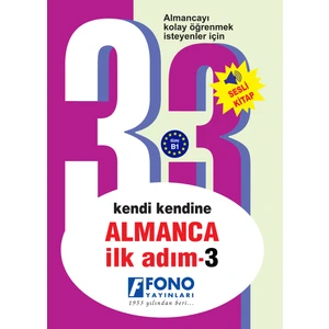 Fono Yayınları Kendi Kendine Almanca İlk Adım 3 (Seslendirmeli)